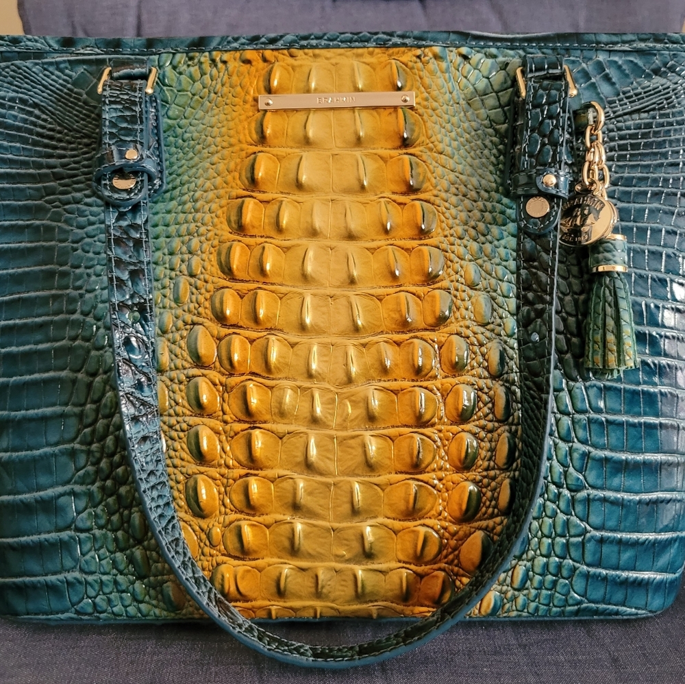 Brahmin Medium Asher Bermuda Ombre